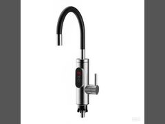 Robinet de cuisine à eau chaude instantanée, robinet en acier inoxydable, chauffe-eau électrique instantané
