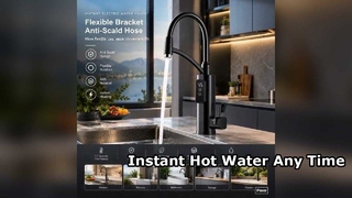 Robinets d'eau chaude électriques à chauffage instantané et robinets de chauffe-eau électrique sans réservoir adaptés à la cuisine