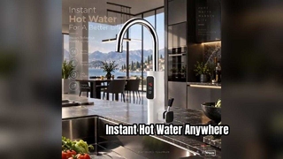 Robinet d'eau chaude instantanée pour maisons modernes Robinets de cuisine et de salle de bain Robinets en fonte d'aluminium