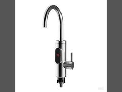 Robinet de cuisine à eau chaude instantanée avec affichage numérique de la température
