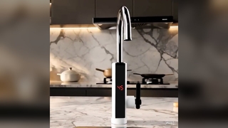 Robinet d'eau chaude instantanée, affichage de la température à LED, technologie de cuisine