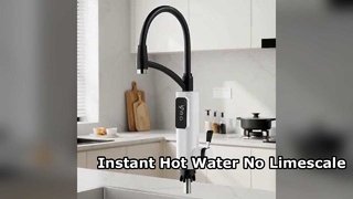 Solution de cuisine instantanée sans calcaire pour robinet d'eau chaude